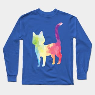 Rainbow Cat Long Sleeve T-Shirt